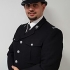 Petr Torák as a British police officer