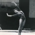 Bohumila Řešátková performing floor routine at the 1967 Pre-Olympic Games in Mexico