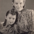 The witness with her mother, circa 1941-42
