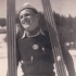 Bohuslav Maleňák, mid 1950s, representative for Dukla Liberec in ski jumping.		