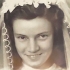 Margita Kučerová in a wedding photo in 1954 
