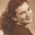 Nineteen-year-old Erna Podhorská, née Dejmalová, in 1949