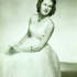 Zdeňka at her graduation ball, 1959
