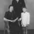 Witness Miroslav Čuban as a child with his parents František Čuban and Hana Čubanová in 1943