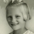 Six years old Marie Králová in portrait photo