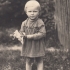 Božena Valová as a child