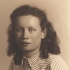 Jarmila Hermanová at the age of fourteen
