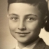 Jiří Hála aged about nine, in Brno after the war 
