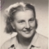 Anna Sazamová at the age of eighteen