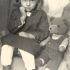 Marie Pražáková with the teddy bear she could take from her family home