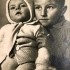 Jaroslav Bouz with his sister