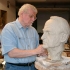 During the production of the bust in the Kolín studio