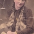 Anna Mazalová at the age of sixteen