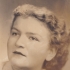 Věnceslava Vlčková, née Špirková, in her youth