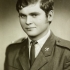 At the military service, 1970