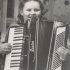Miloslava Bičíková in the 1950s. All children were musically gifted after their father, František