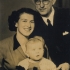 Witness with husband Vít Kuba and daughter Marie, 1952