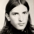 Vladimír Marek, called Máňa, as a young long-haired man form Liberec, 1970s