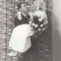 Fake wedding photo of Karel Nerad and Eva Reck taken in Czechoslovakia two years after their wedding in 1960