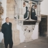 Ing. Jaroslav Lukeš in the Church of the Assumption of the Virgin Mary in Most in 2000, 25 years after his move from the old Most
