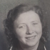 Anna Rajmová probably at the age of 16, 1951