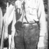 Erazim Kohák at the Boy Scouts camp of the Group 118 Praha in summer 1945