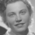Květuše Havlíčková na svatební fotografii (1952)