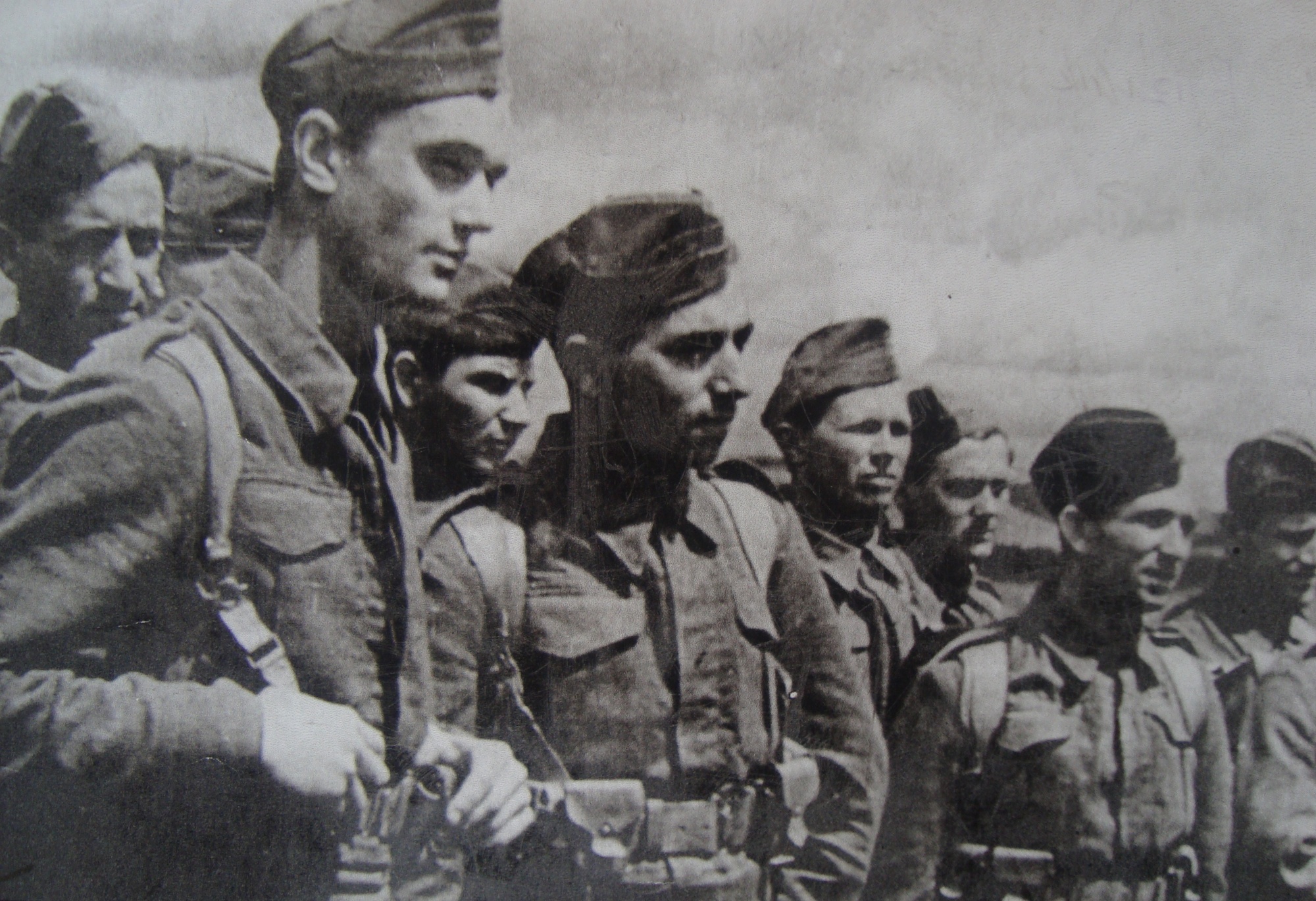 Václav Přibyl - second from left, Buzuluk