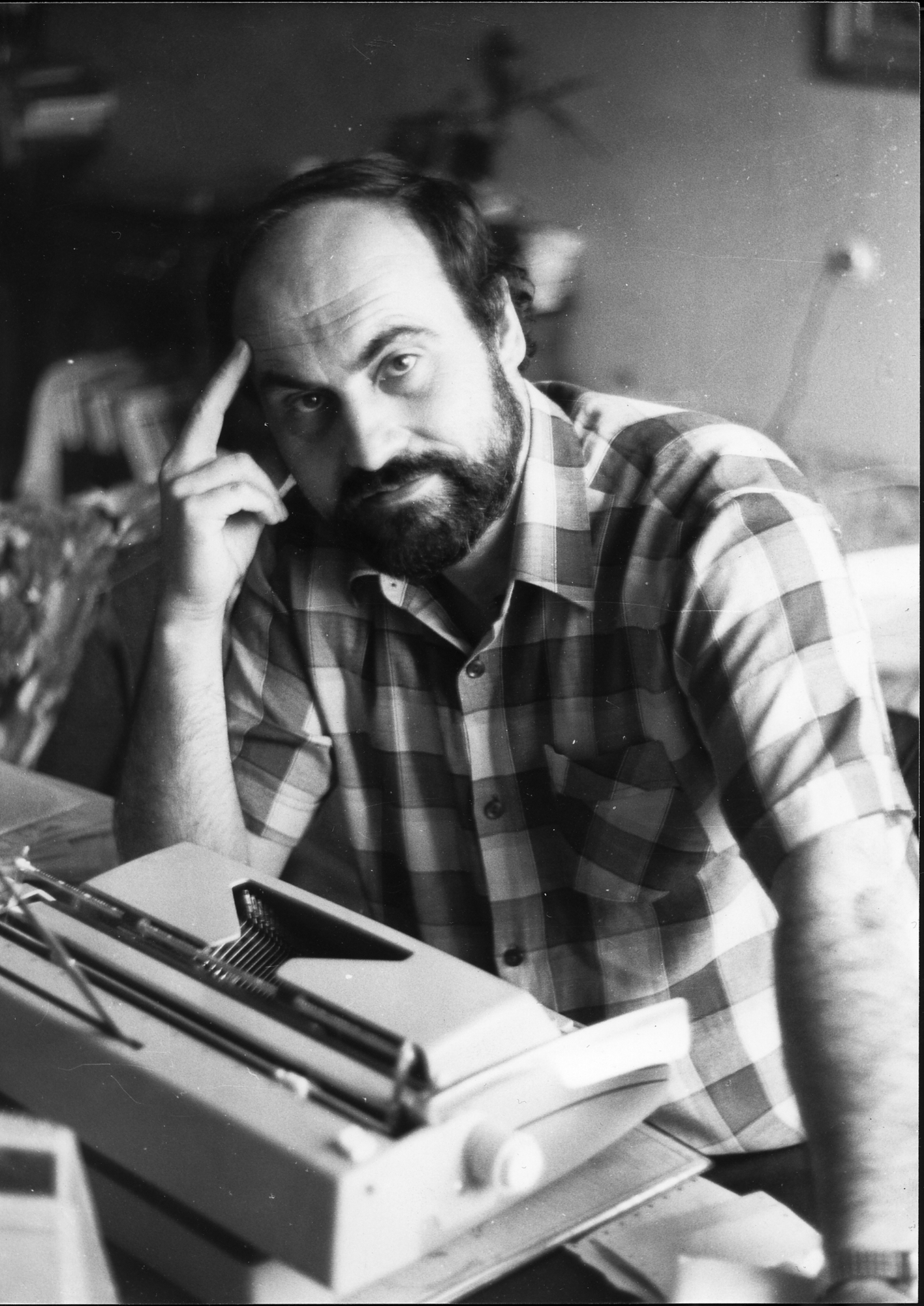 Tomáš Halík working in 1978