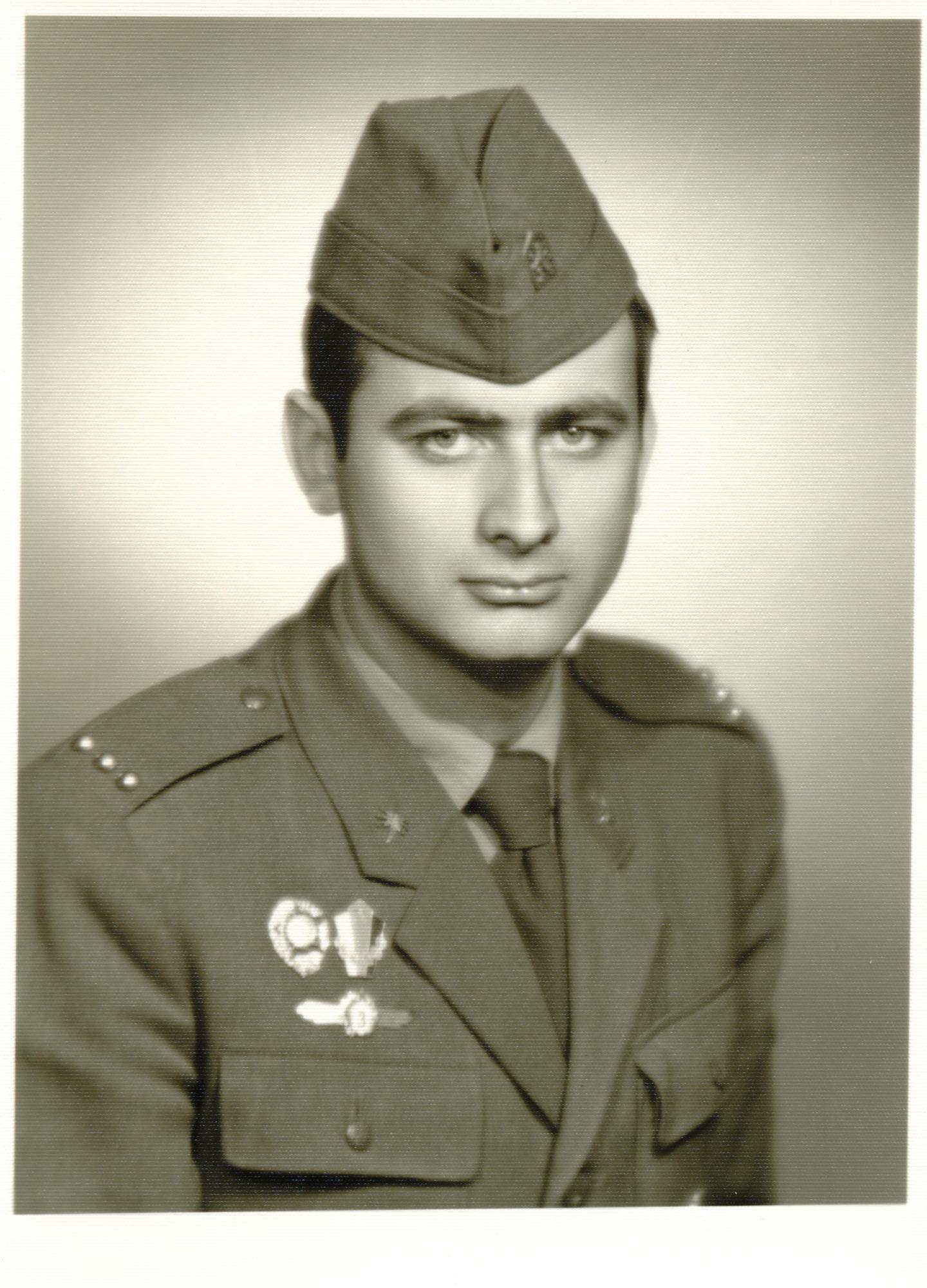 Jaromir Ulc in the army sergeant, radio operator