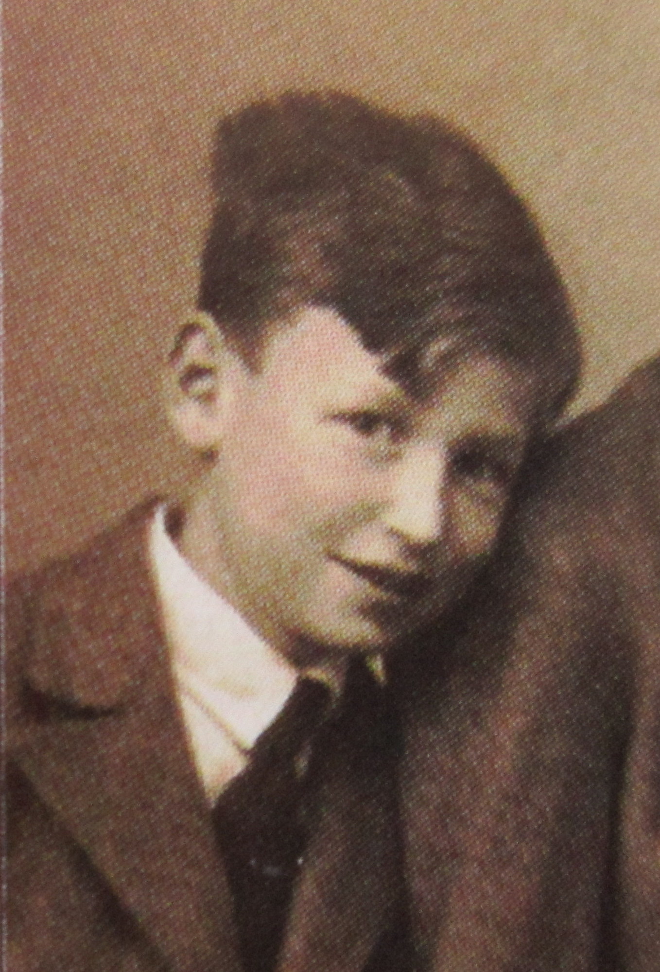 Richard Belcredi as a young boy