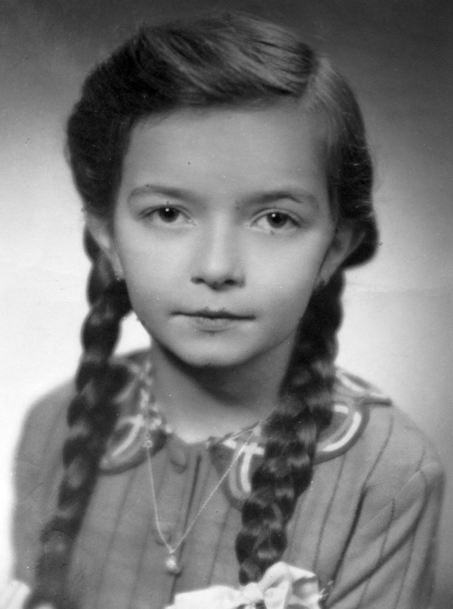 Květa Pěničková six years old