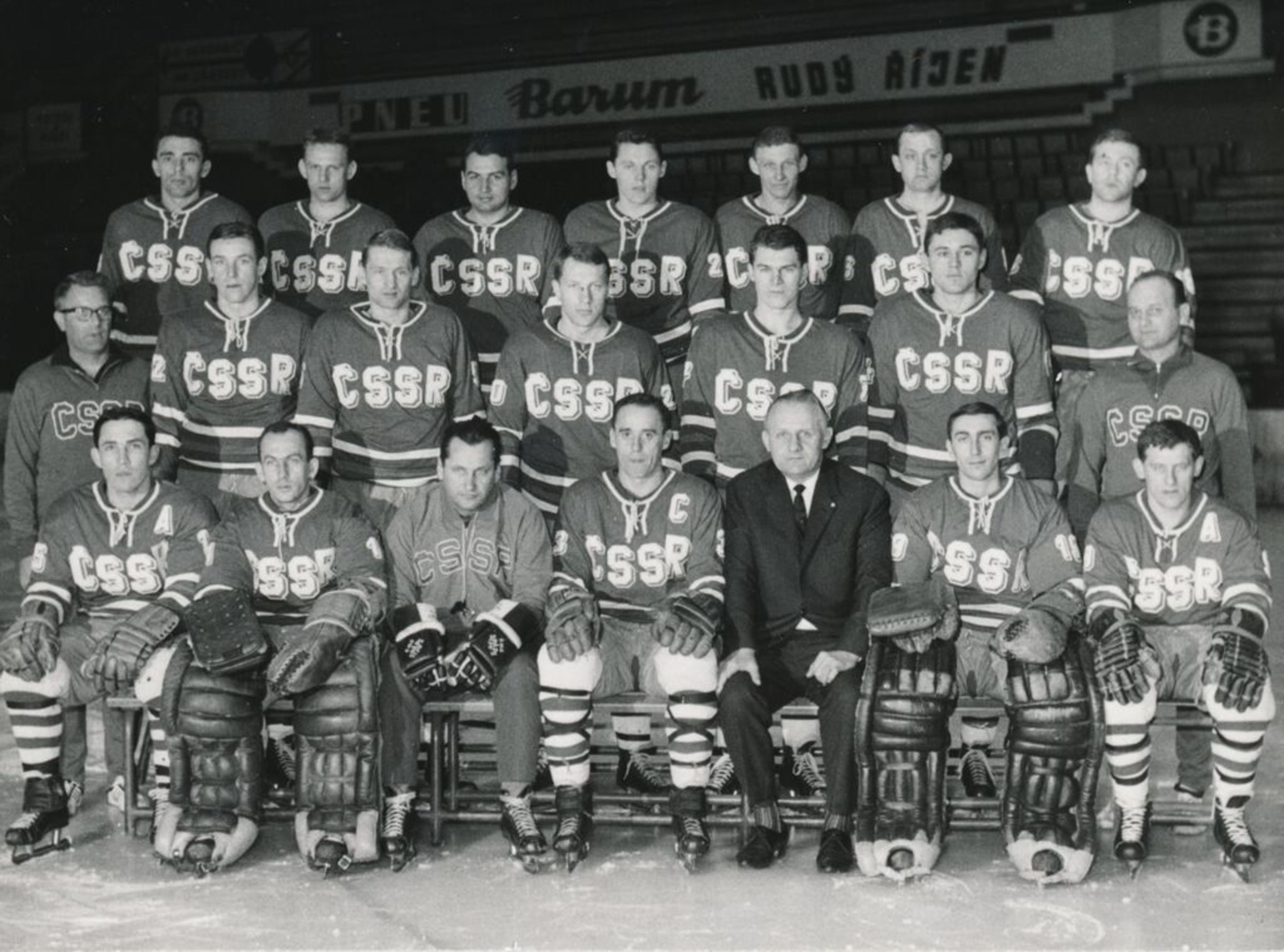 Team Czechoslovakia CSSR Ice Hockey WHITE Jersey Custom Name and