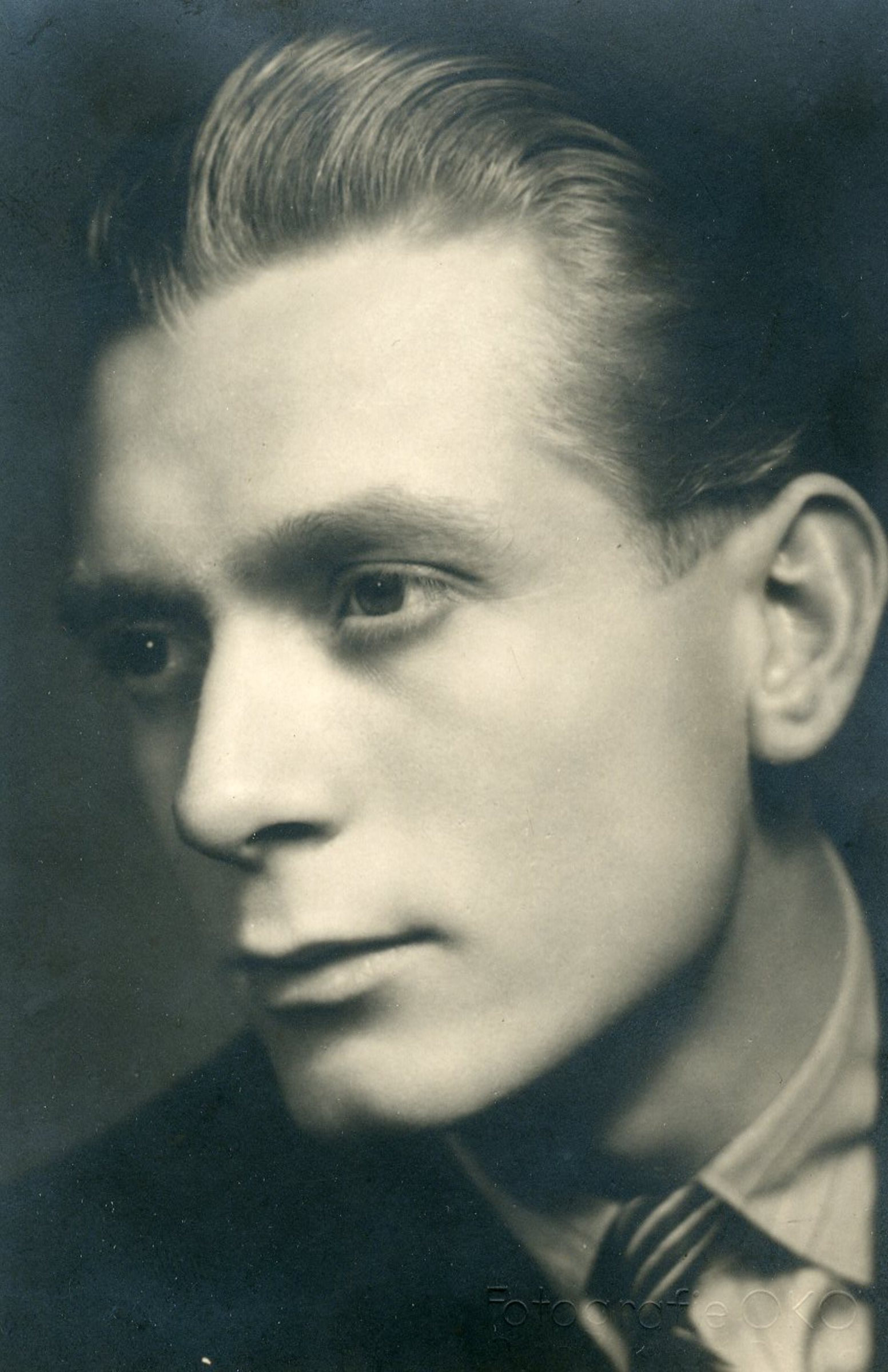 Antonín Kachlík as a young man