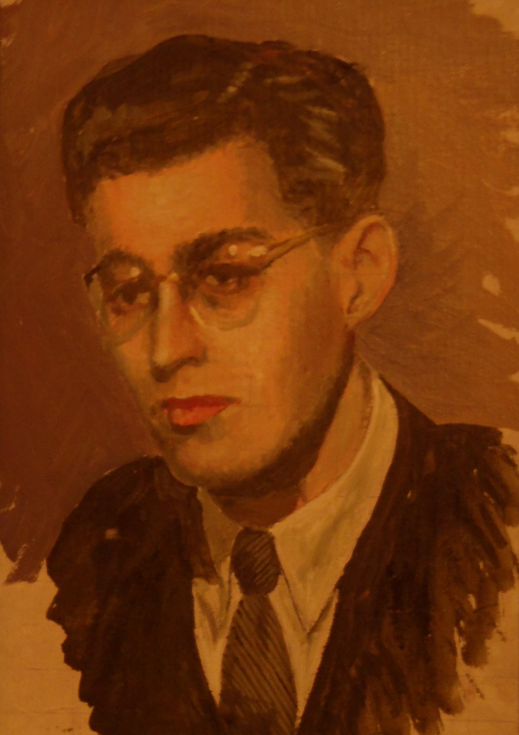 A Portrait of Hugo Engelhart on the Day of His Marriage
