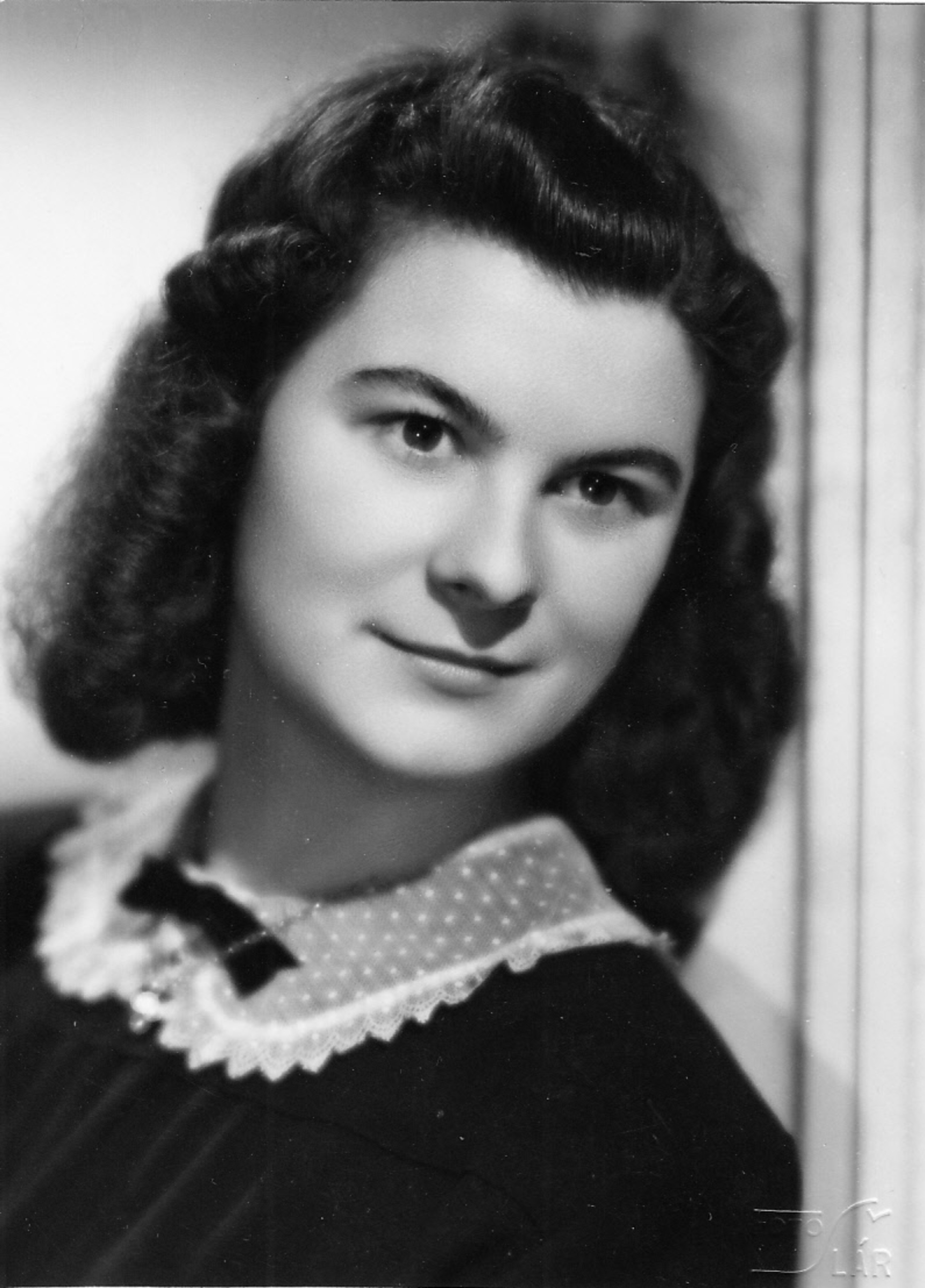 Dagmar Procházková, roz. Weitzenbauerová v roce 1948