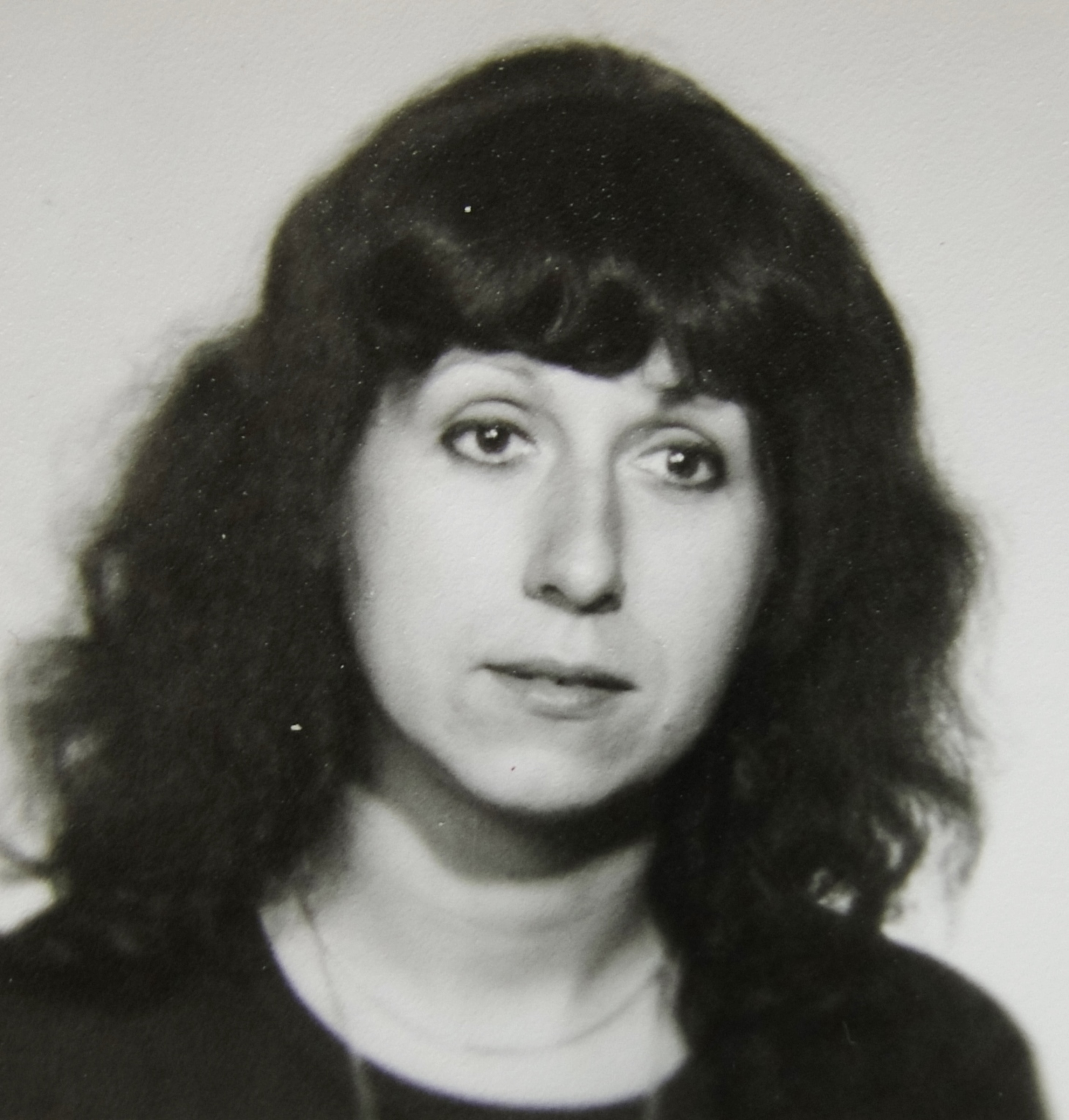 Portrait photo of the witness; Prague around 1980