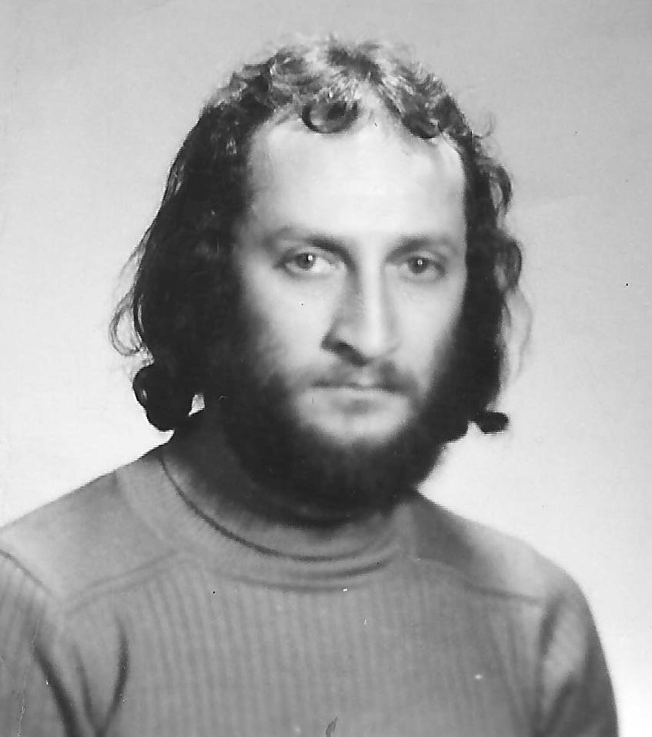 Ivan Bukovský, portrait, about 1980