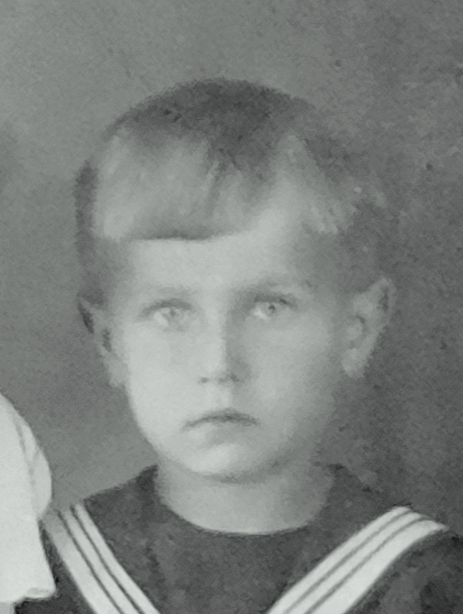Jaroslav Palka as a young boy