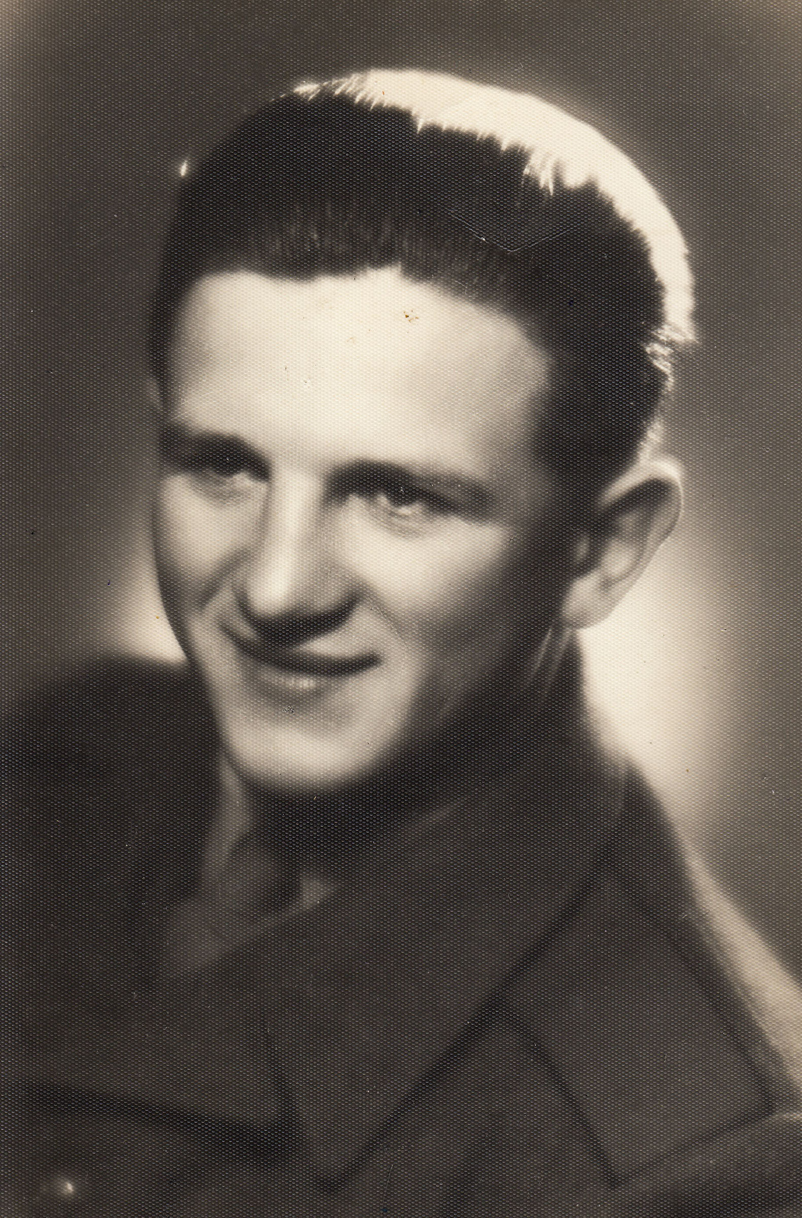 J. Zachara during mandatory military service, 1951