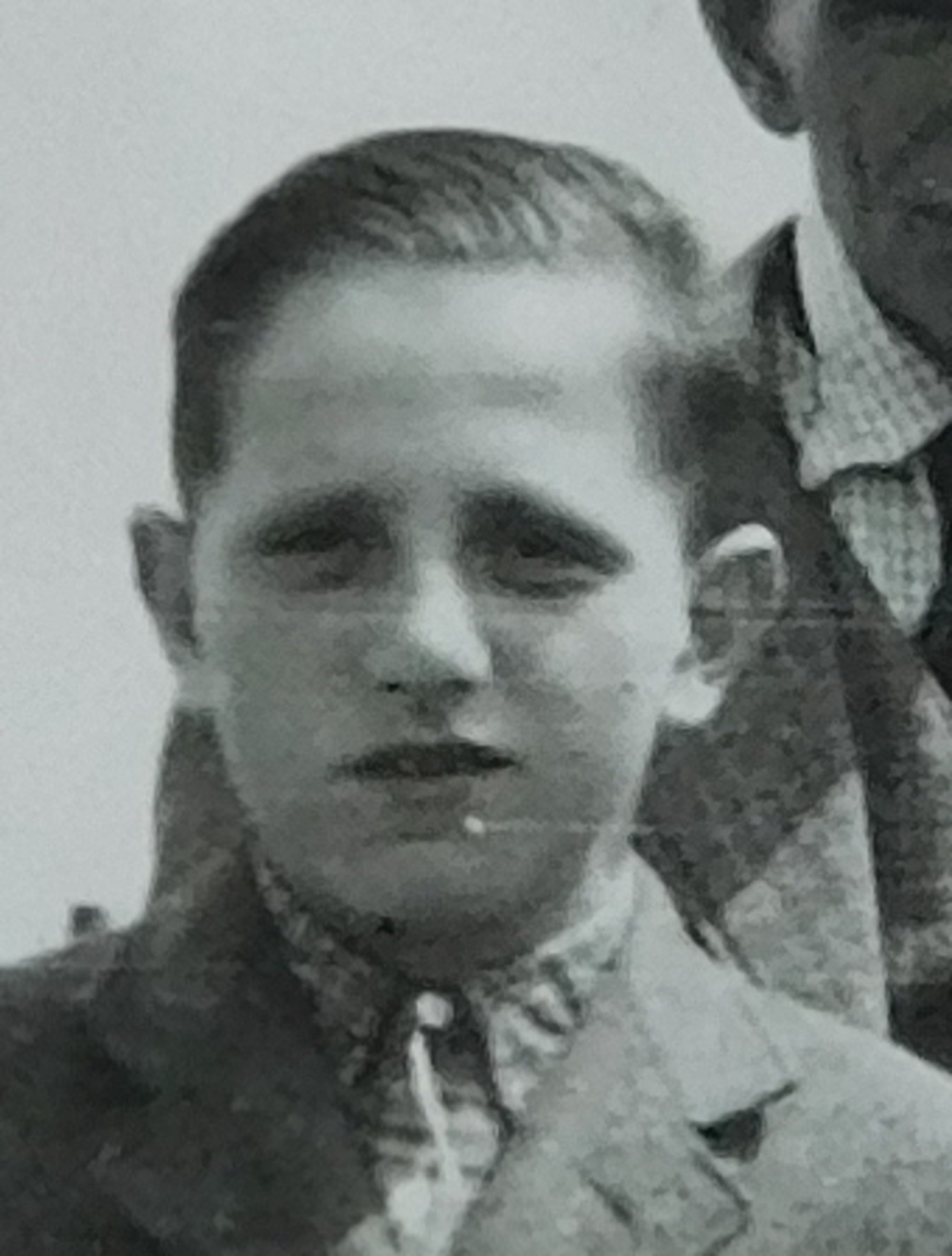 Vladimír Bernát v dětství